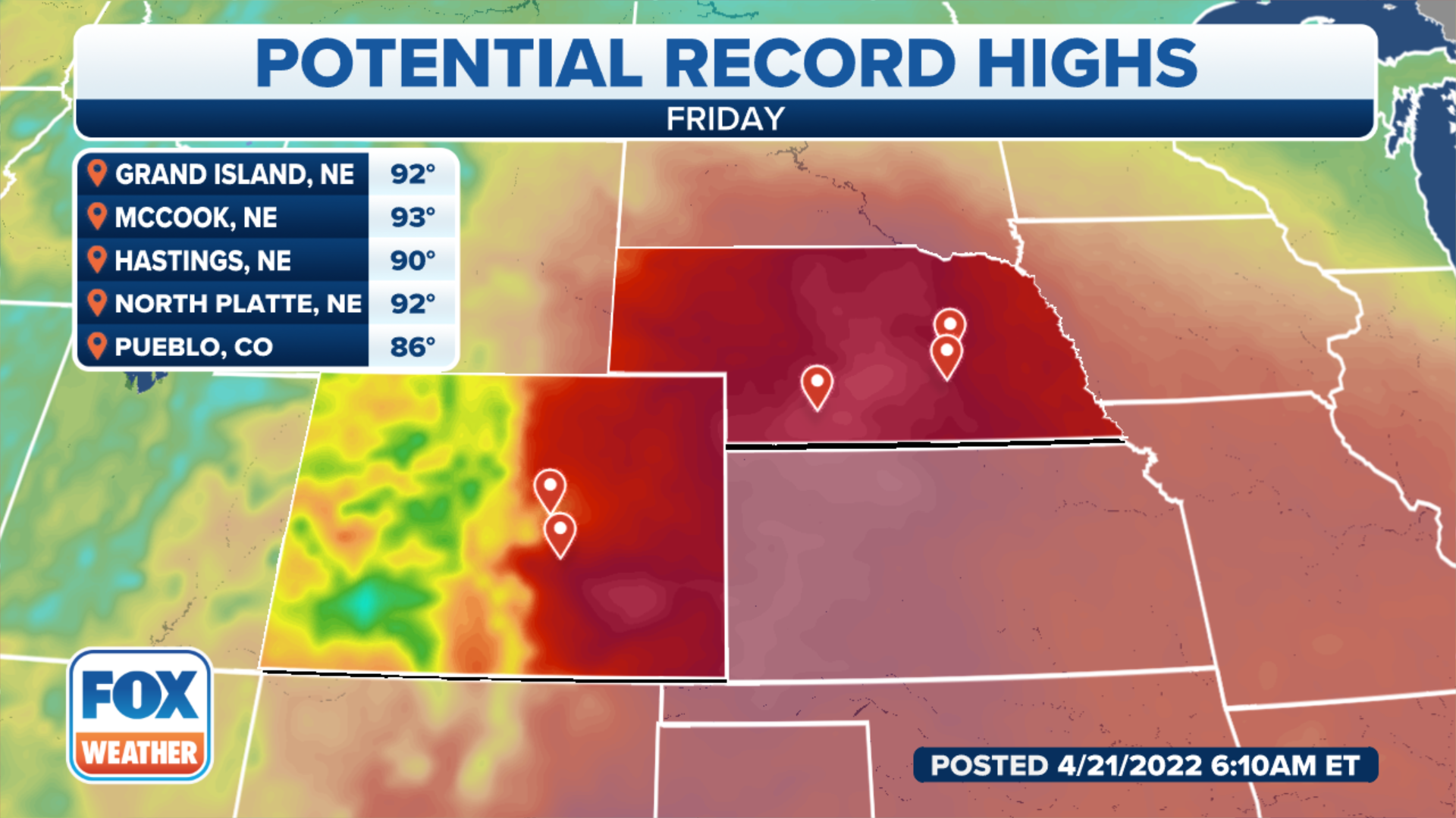 The heat is on Recordhigh temperatures in jeopardy as warm air slides